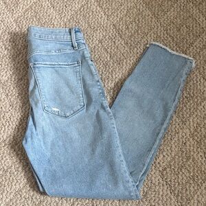 Light Blue Women's Abercrombie and Fitch Jeans